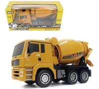 Générique Véhicules de Chantier télécommandés, Camion malaxeur télécommandé 6 canaux 2,4 GHz à l'échelle 1/18, Jouets pour Adultes (Version RTR)