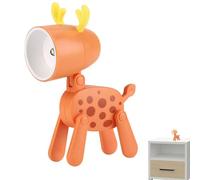 Générique Veilleuse de chevet pour - Lampe pour petits animaux, lampe de chambre d'enfant en silicone souple, lamp LED décorative avec contrôle tactile sûr | Lumière pour crèche et chambre d' ga