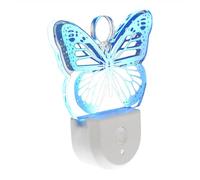 Générique Veilleuse murale papillon, veilleuses papillon pour chambre à coucher - Veilleuse LED 6 couleurs changeantes | Éclairage d'ambiance pour chambre d'enfant