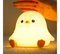 Générique Veilleuse pour Chambre d'| Veilleuse En Forme De Pingouin Pour La Chambre De Bébé,Décoratif Mignon pour Fille Garçon Enfant Dortoir Nuit Paisible