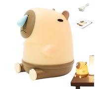 Générique Veilleuse pour - Lampe De Table Capybara Morveux Rechargeable Par | Capybara Lumineux Et Drôle - Pour Chambre Salon Table De Chevet Dortoir Universitaire Chambre D De Chevet