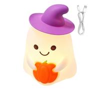 Générique Veilleuses Décoration Fantôme Mignon Coloré Rechargeable USB