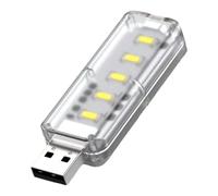 Générique Veilleuses USB à intensité Variable à Commande, White Lights | Émettant des lueurs douces pour une utilisation chevet et bureau, luminosité réglable pour les voyages