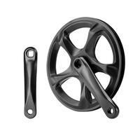 Générique Vélo Universel 52T, Plateau Unique 152mm, pédalier for vélo Pliant City Fat e-Bike à 6/7/8 Vitesses