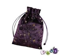 Générique Velvet Tarot Bag - De Rangement De Pochettes De Bijoux | Fortune Tell Solder, Sachets Tarott À Cordon, Sacs Bijoux De Carte Oracle, Élégants Sacs De Tarotts Et Dés Pour Runes, Cartes Oracl