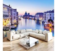 Générique Venise La Cité Des Eaux Papier Peint 250 x 175 cm (B x H) 3D Lac Mural Poster Murale Intissé pour Chambre Salon Restaurant Personnalisé Décoration Personnalisé Décoration Murale W-425
