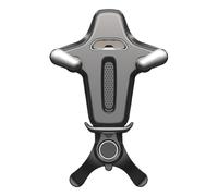 Générique Vent Phone Holder Car - Adjustable Silicone Non Slip Stand for Smartphones | Secure Grip with Easy Installation, Universal Air Vent Mount, Automotive for Vehicle Indoor Outdoor Use