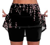 Générique Ventes Flash du Jour Short Jupe Femme Polyvalente Jupe Short Femme Ete Legging Ventre Jupe Short Femme Sexy 2025 New Jupes Jupe-Short Femme Pas Cher Shorty Femme Dance Noir XL