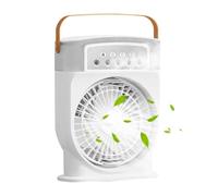 Générique Ventilateur À Cinq Trous, Refroidisseur D'air Portable En ABS | Réservoir D'eau De 600 Ml, Ventilateur De Refroidissement Personnel À 3 Vitesses, 800g, Ce Monsieur À 5 Buses Convient C
