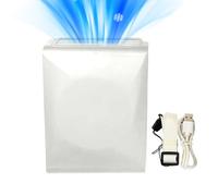 Générique Ventilateur À Clip Pour Chemise, Ventilateur De Cou Nomade Rechargeable À 3, Rafraîchisseur À Batterie Portable Pour Randonnée Pêche Sport Extérieur