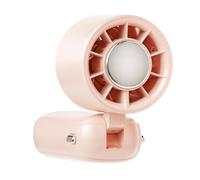 Générique Ventilateur à Main Portable,Ventilateur Personnel Miniature | Vitesses Réglables Affichage LED Pliable pour Canicule Camping Randonnée Déplacements Quotidiens Vacances Voyage