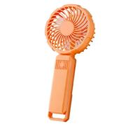 Générique Ventilateur À Main Rechargeable - Faible bruit, rafraîchissant, 3 vitesses réglables - Mini Ventilateur À Main | pour Femmes Hommes Maison Bureau Extérieur Voyage Randonnée