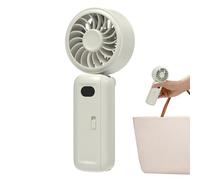 Générique Ventilateur à pince,5 Vitesses À Main Rechargeable - Petit Ventilateur Portable Pliant,pour Chambre Bureau École Poussette Voyage Extérieur Camping Pique-nique