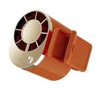Générique Ventilateur À Pince Pour Voiture - Rotatif À 360 Degrés Sans Pales,Ventilateur USB Portable avec Pince - pour Voyages Trajets Quotidiens Festival de Musique Vélo Transports en Commun Hommes
