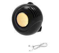 Générique Ventilateur à pince rechargeable alimenté par USB Plusieurs sélections de projet Construction en ABS solide Fonctions sur différentes zones Ventilateur à pince polyvalent utile