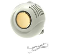 Générique Ventilateur à pince rechargeable alimenté par USB Plusieurs sélections de projet Construction en ABS solide Fonctions sur différentes zones Ventilateur à pince polyvalent utile