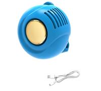 Générique Ventilateur à pince rechargeable alimenté par USB Plusieurs sélections de projet Construction en ABS solide Fonctions sur différentes zones Ventilateur à pince polyvalent utile