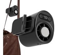 Générique Ventilateur à Pince | Réglable Rechargeable,Ventilateur à Main 100 Vitesses à Clipser,Pour trajets quotidiens voyages festivals musique vélo transports en commun jardinage hommes