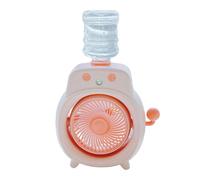 Générique Ventilateur Avec Fonction Brumisation - Petit Pulvérisateur De Table De Bureau | Ventilateur Personnel Avec Réservoir D'Eau - Pour Bureau Chevet Chambre Voiture École Plage Extérieur