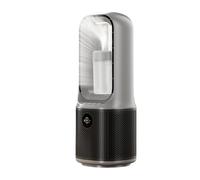 Générique Ventilateur brumisateur USB Portable, Gray Cold AIR and Spray | Ventilateur de refroidissement à Air Portable avec fonction de brumisation, minuterie 9H pour la maison, le bureau,