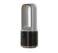 Générique Ventilateur brumisateur USB Portable, Gray Cold AIR Version | Ventilateur de refroidissement à Air Portable avec fonction de brumisation, minuterie 9H pour la maison, le bureau,