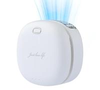 Générique Ventilateur Clip On Ceinture,Portable Rechargeable 3 Vitesses 2000 mAh - Ventilateur Mains Libres Portable De Taille,Pour Extérieur Vélo Pêche Rando Sports Voyage Femmes Hommes