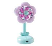 Générique Ventilateur de bureau Aérateur portable veilleuse