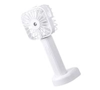 Générique Ventilateur de bureau Rechargeable avec brumisation, vitesses réglables, silencieux, adapté sommeil et ventilateur Portable ABS