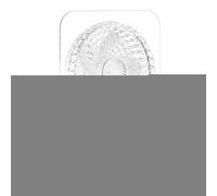 Générique Ventilateur De Bureau USB - Ventilateur de Bureau Personnel - Rafraîchisseur 4 Vitesses Réglable pour Maison Cuisine Chambre Salon Camping Voyage