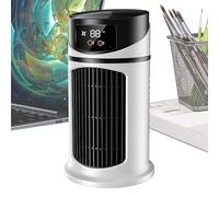 Générique Ventilateur de Bureau, Ventilateur de Chevet, Silencieux À Vitesse Réglable USB Pour Bureau Studio Dortoir Voyage Salle De Classe Chambre
