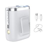 Générique Ventilateur de ceinture à clip Écran LED 3000 mAh rechargeable