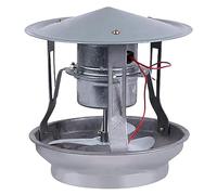 Générique Ventilateur de cheminée Domestique, extracteur de fumée 40 W, Ventilateur d'extraction de cheminée, extracteur de fumée 12,5~17 cm / 9~17 cm, B