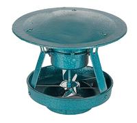 Générique Ventilateur de cheminée, extracteur de fumée, extracteur de fumée pour cheminée/poêle à Bois/bûches - Toiture 50W/100W, A