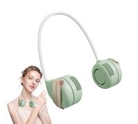 Générique Ventilateur de Cou Personnel,Réglable Refroidissement Rapide Puissant Portable 3 Vitesses | Ventilateur Compact Pour Temps Chaud,Pour Intérieur Camping Sport Randonnée Domicile Trajet