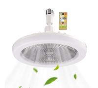 Générique Ventilateur De Plafond Avec Lumière, Éclairage De Plafond Avec Ventilateur Pour Chambre, Lampe Dimmable Avec Aromathérapie Intégrée Et Télécommande Pour Salon Cuisine Chambre Salle À Manger