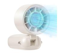 Générique Ventilateur de Poche Portable, Ventilateur de Poche Portable, Vitesses Réglables Affichage LED Pliable pour Canicule Camping Randonnée Déplacements Quotidiens Vacances Voyage