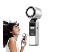 Générique Ventilateur De Poche - Ventilateur Portable Pliable 3 En 1 Portable | Mini Handhelld Rechargeable | Power Air À Grande Vitesse Adapté À Un Bureau De Voyage En Plein Air Utilisation D'été De