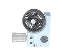 Générique Ventilateur de table à moteur sans balais, avec humidité Fine et connecteur de bouteille de boisson Standard de 30mm, ventilateur de brumisation de taille voyage