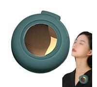 Générique Ventilateur De Taille - Silicone Et Métal | Rafraîchisseur Portable Mains Libres | Système De Ventilation À Clip Pour Travail Extérieur Randonnée Sport Et Canicule