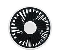 Générique Ventilateur de Voiture Portable | Petit Ventilateur d'Air pour Voiture avec Lumière | Rafraîchisseur d'Air et Puissant, Dispositif de Refroidissement à 3 Vitesses Réglables pour Temps Chaud