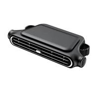 Générique Ventilateur De Voiture Portable, Refroidisseur D'appui-tête À Double Turbine, Souffleur De Siège Arrière | ABS CONSTRUCTION, 5V / 2A PRODUSED | 17,5 Cm | Pour Les Voitures, Les VUS Et Les