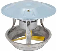 Générique Ventilateur d'extraction 60 W pour cheminée, extracteur de fumée pour Conduit de cheminée de Toit, Ventilateur soufflant pour hotte aspirante, 13 cm (diamètre : 9 cm) - Évacuateur