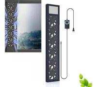 Générique Ventilateur d'extraction de fenêtre vertical for fenêtres coulissantes, ventilateur d'extraction de fenêtre rétractable, pas besoin de percer des trous(145-150cm)