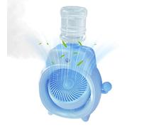 Générique Ventilateur d'humidification portable - Mini refroidisseur de bureau USB, PP, 13,3 x 5 x 20,5 cm - Vaporisateur rechargeable pour voyage - Refroidisseur d'air personnel
