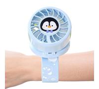 Générique Ventilateur Enfant,Jouet Rafraîchissant Réglable à 3 Vitesses | Ventilateur Montre Personnel Enfant Été - Pour Filles Et Garçons Été Plein Air Voyage Camping Randonnée Sac À Dos Plage Et