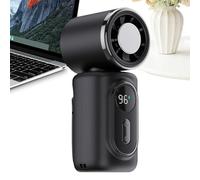 Générique Ventilateur Individuel Avec Pince - Faible Bruit 5 Vitesses USB Rechargeable 3000mAh,Ventilateur Portable De Petite Taille - Pour Hommes Femmes Filles Maison Voyage Camping Bureau Extérieur