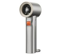 Générique Ventilateur léger à moteur sans balais, ventilateur à affichage LED rechargeable par USB, climatisation pour étudiants et employés de bureau, Portable