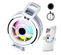 Générique Ventilateur Magnétique pour Téléphone | Ventilateur de Refroidissement pour Smartphone | de Refroidissement Portable pour Téléphone,Pour gamers, streameuses, créateurs de contenu, passionn