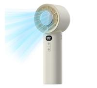 Générique Ventilateur Manuel Pliable,Silencieux Rechargeable pour Voyage - Accessoire Compact de Voyage pour Sac à Dos Pique-nique Sport Événements