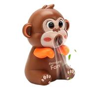 Générique Ventilateur Mini Alimentaire, Animal Mignon Portable USB Rechargeable 3 Vitesses, Mini Ventilateur Rafraîchissant Aliments, Pour Lait Chaud Café Soupe Thé Pâtisseries Pique-Nique Bureau